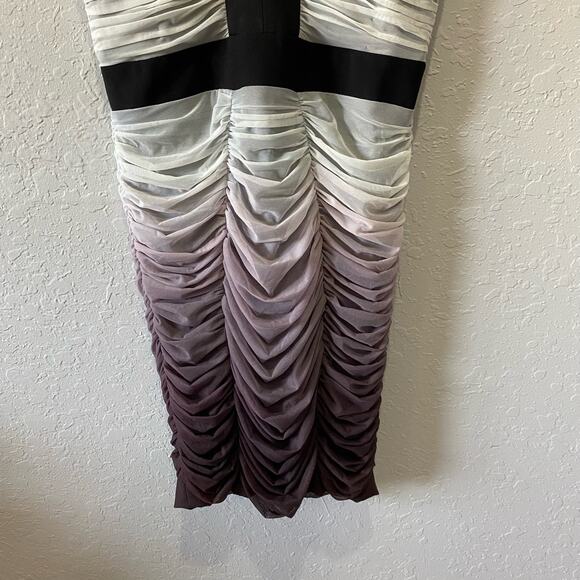 Dress the Population Ashlyn Ombre Mini Bodycon Dress Size Large - Picture 3 of 12